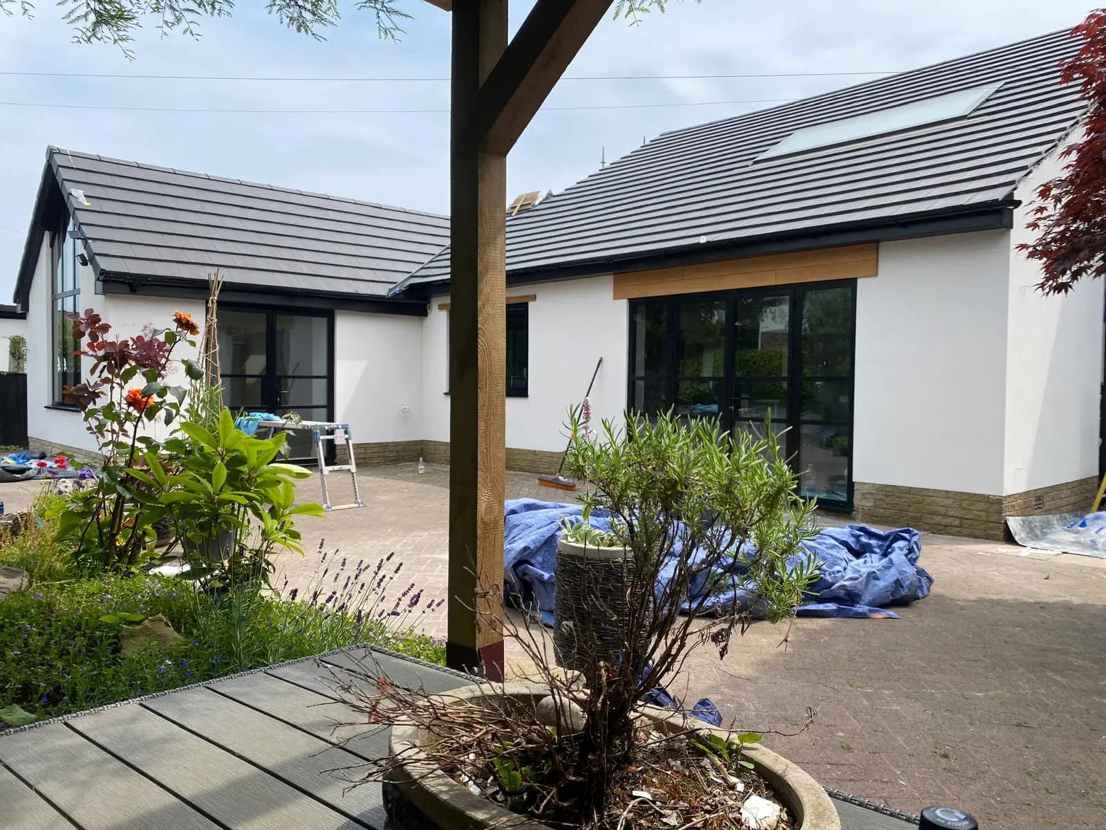 Terraced House — Insulated Rendering — Nelson, Lancashire