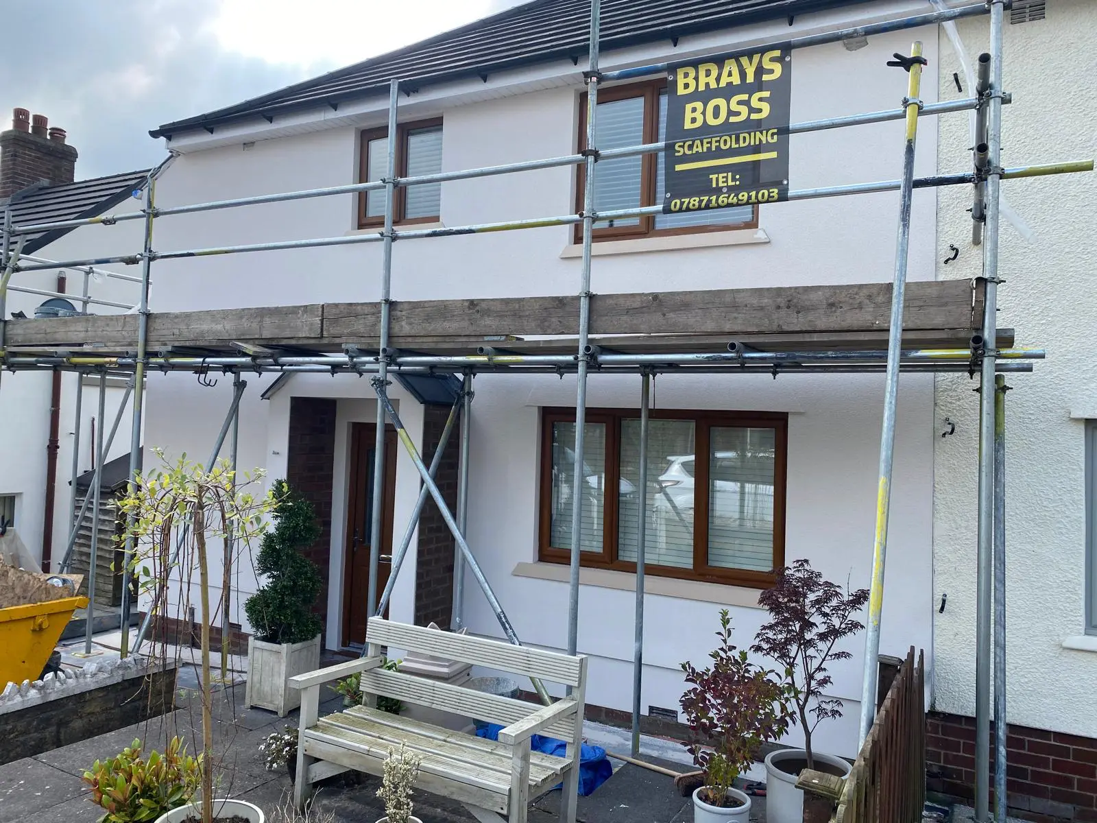 Silicone render in Nelson, Lancashire