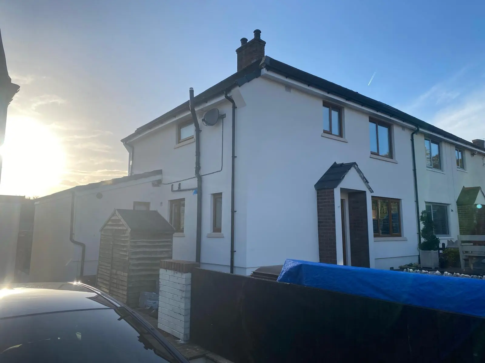 External render in Colne, Lancashire
